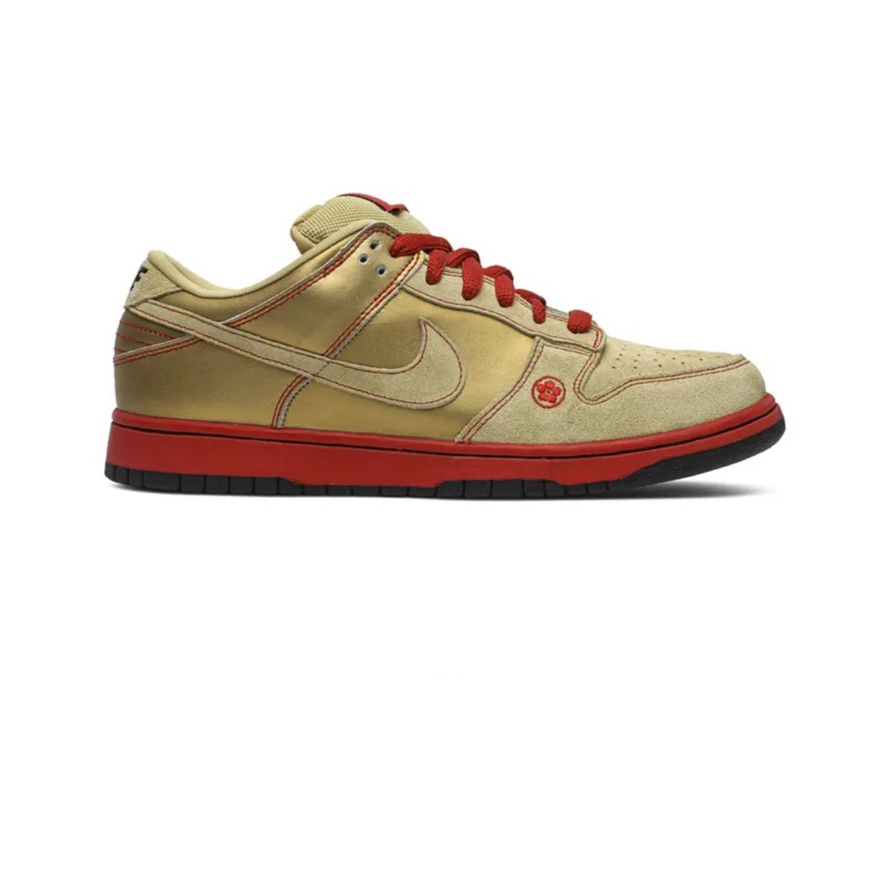 Nike SB Dunk Low Pro 'Money Cats Gold Red Maneki Neko